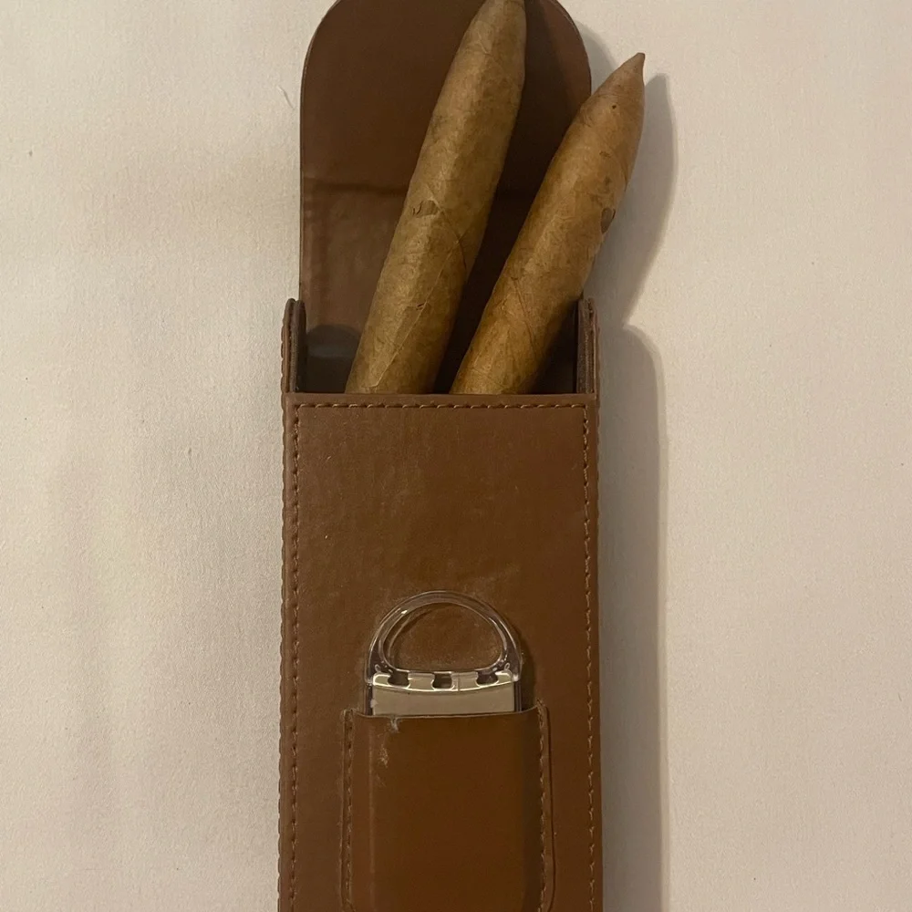 Cigar case & cutter - Picture 3 of 4